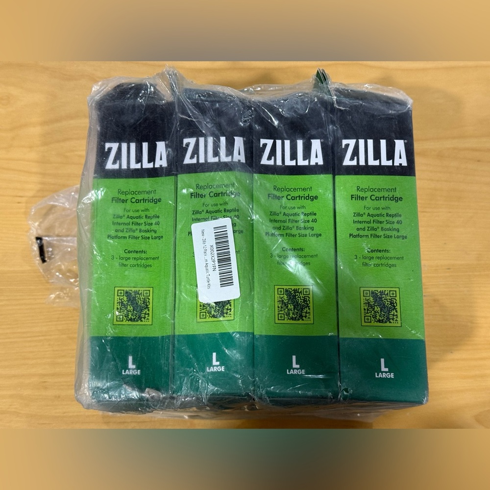 Zilla 12 Pack Replacement Filters Cartridges Sz. large for Deluxe & Premium